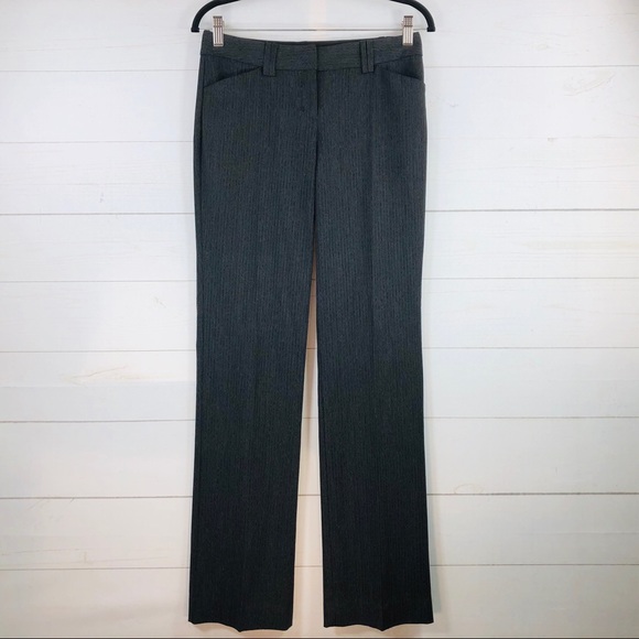 Express Pants - Express Editor Straight Leg Pinstripe Pants Size 0